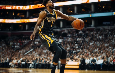 [NBA]迪文琴佐击地妙传 兰德尔顺势暴扣